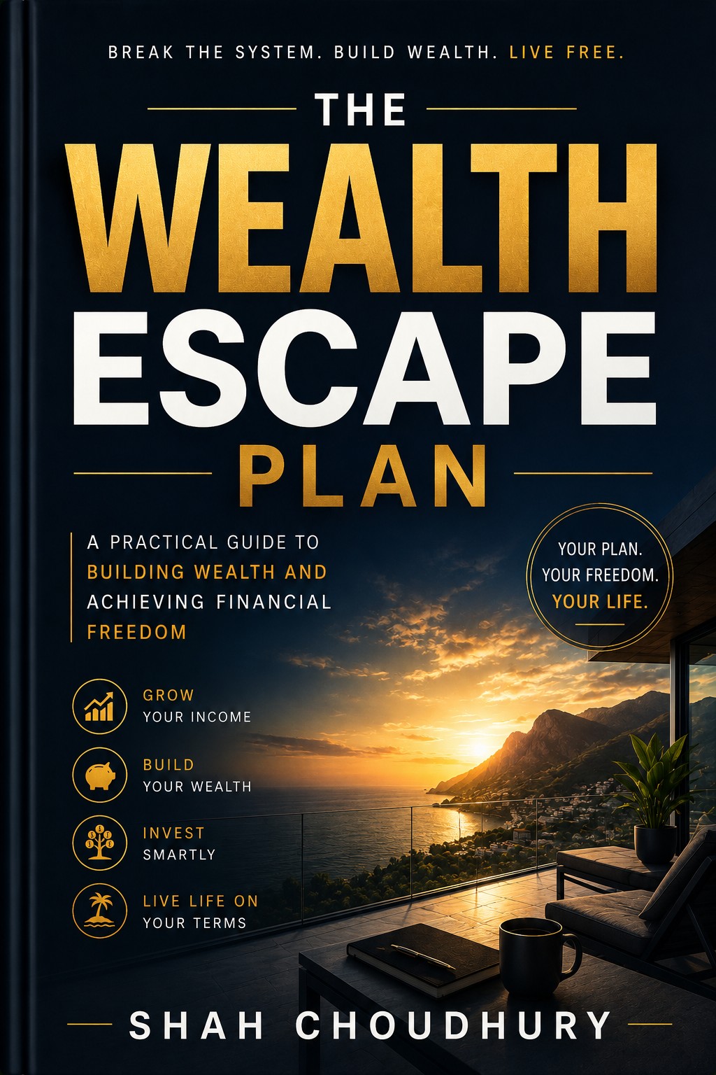 The Wealth Escape Plan by Shah Choudhury — a practical guide to building wealth and achieving financial freedom